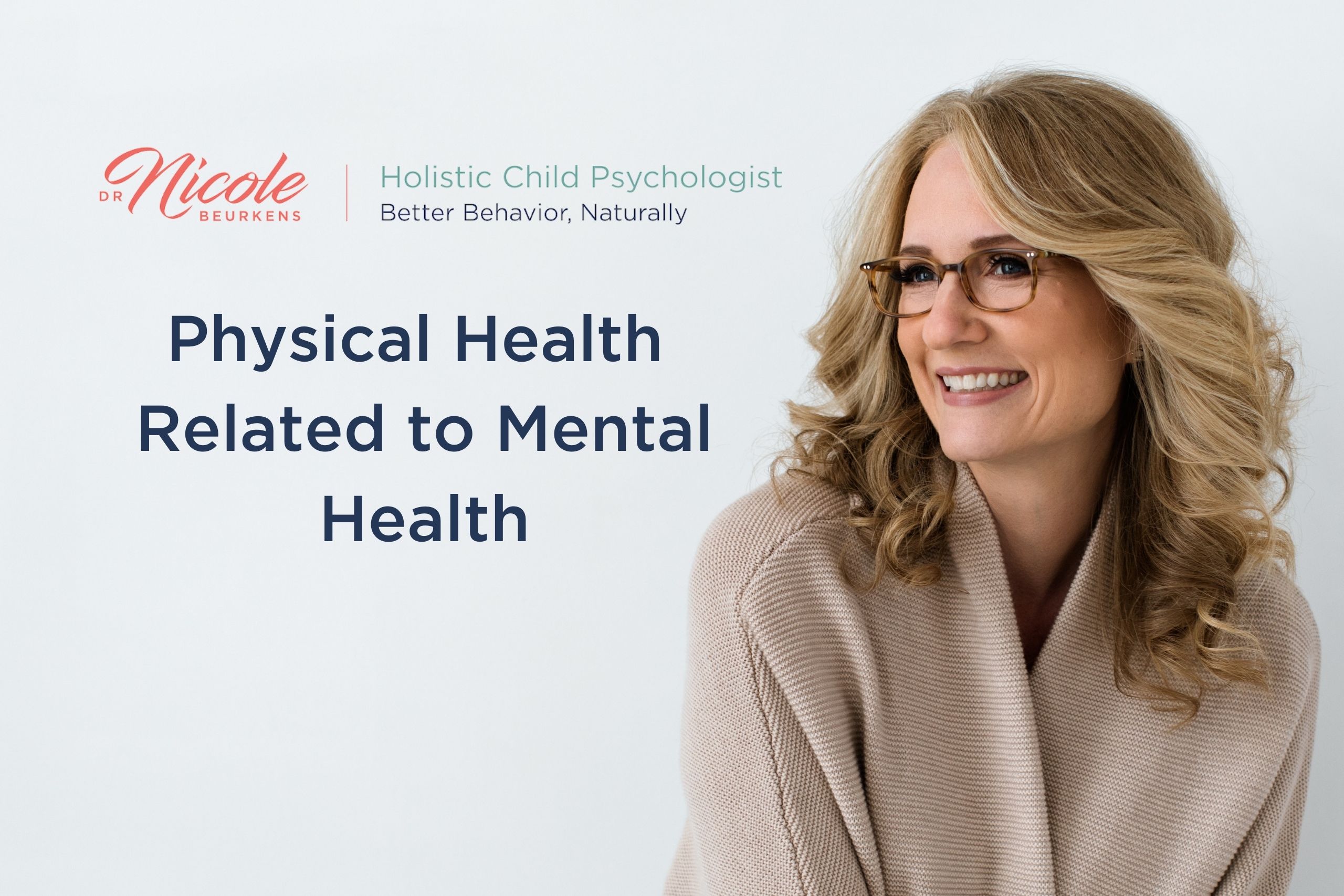 Physical health and mental health are connected
