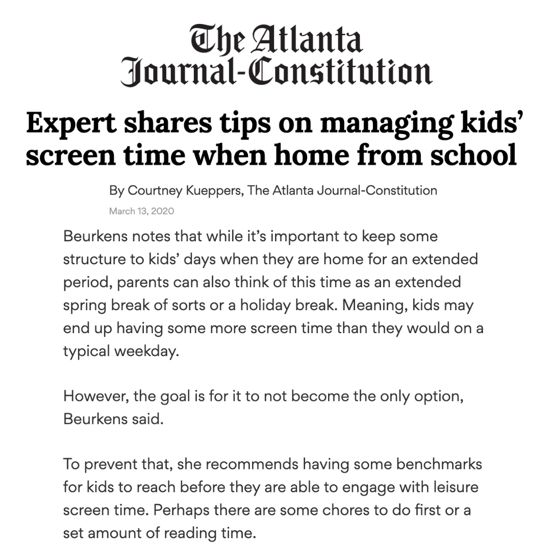 Atlanta Journal Screentime