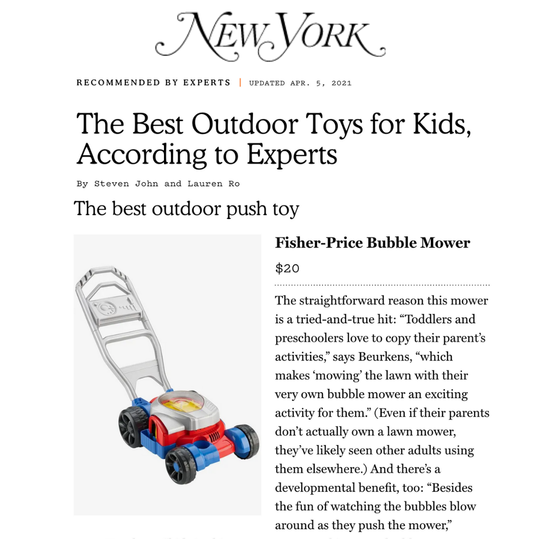 New York Magazine Best Toys